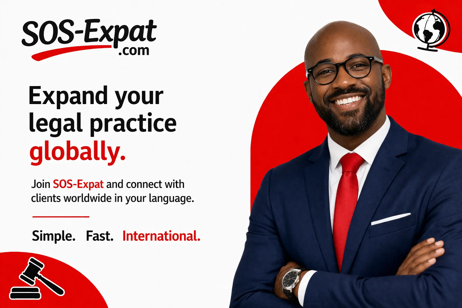 Специалист SOS Expat помогает с поговорите с адвокатом или экспертом на вашем языке для по всему миру