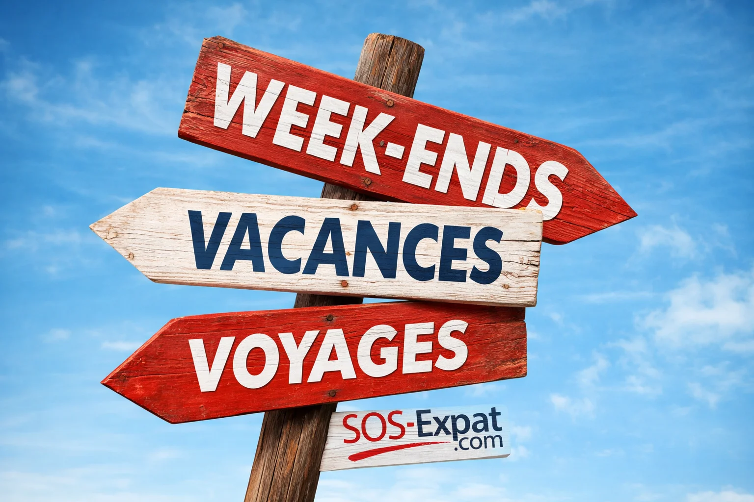 SOS Expat Markenbild zur Telefonhilfe fuer jede Situation im Ausland fuer Auswanderer in Frankreich