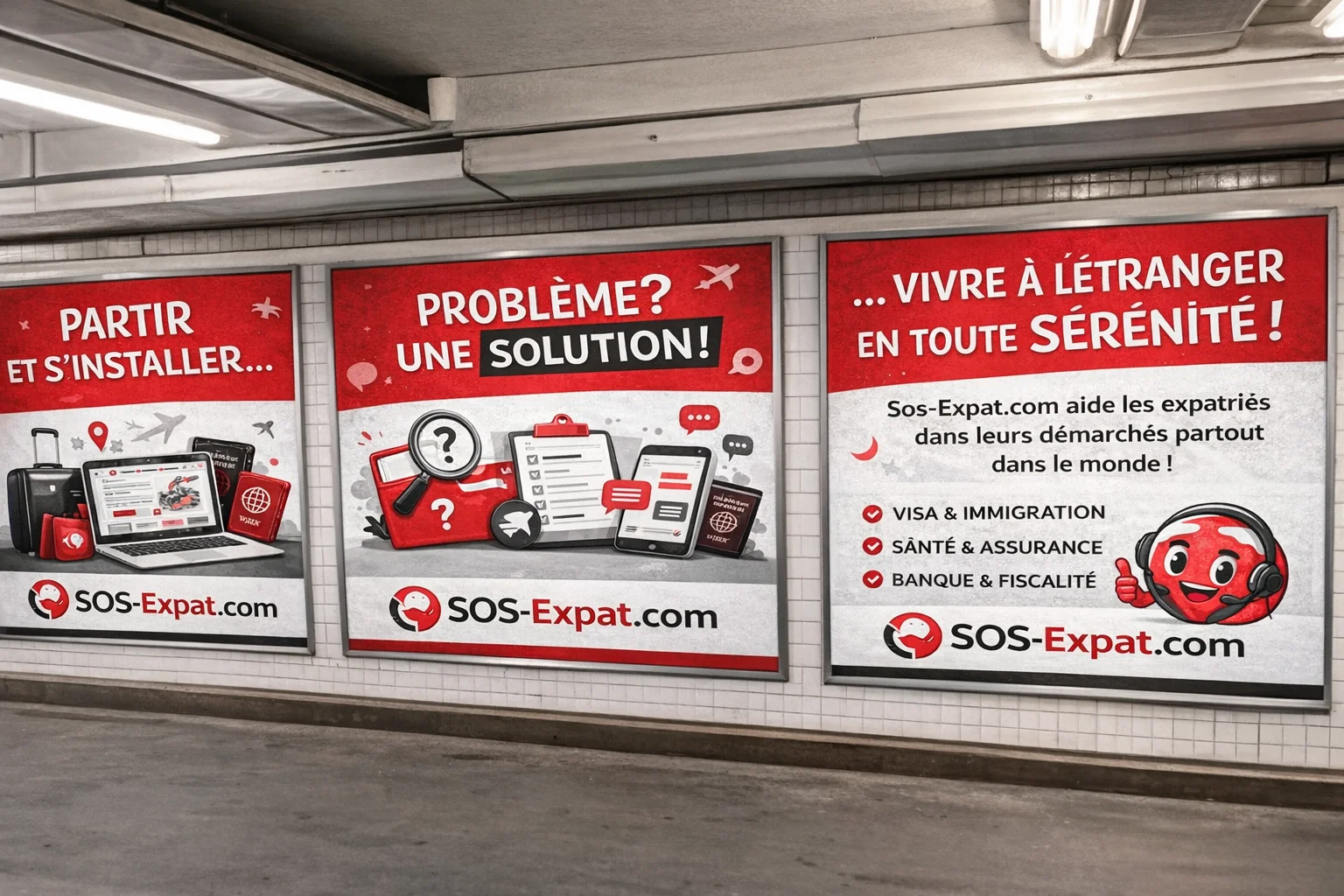 مغترب في فرنسا يحصل على مساعدة هاتفية فورية مع محامٍ أو خبير محلي فورية عبر SOS Expat