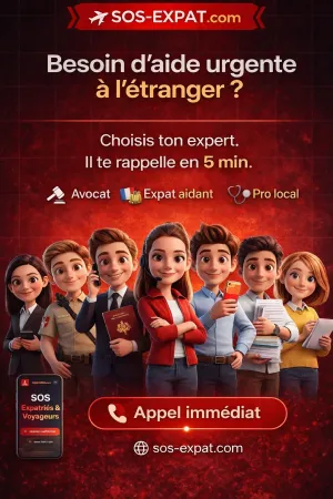फ्रांस में प्रवासी SOS Expat से तुरंत स्थानीय विशेषज्ञ के साथ 24/7 फोन परामर्श प्राप्त करते हुए