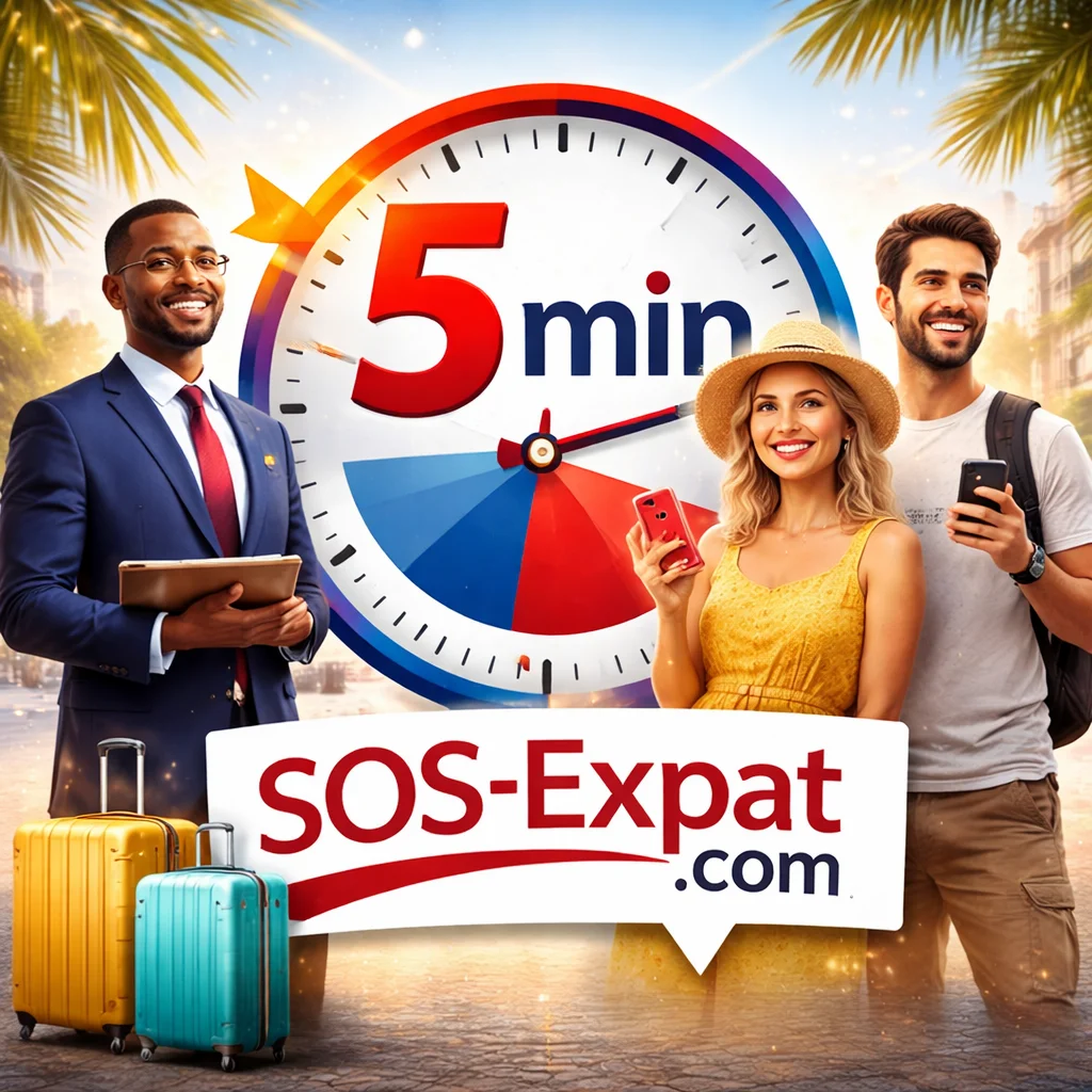 متخصص SOS Expat يساعد في استشارة هاتفية على مدار الساعة مع خبير محلي لـألمانيا