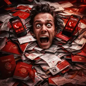 Визуал телефонная помощь для любой ситуации за рубежом от SOS Expat — доступно в Испания и 197 странах