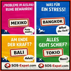 SOS Expat के माध्यम से जर्मनी में 197 देशों में बहुभाषी फोन सहायता प्राप्त करते प्रवासी